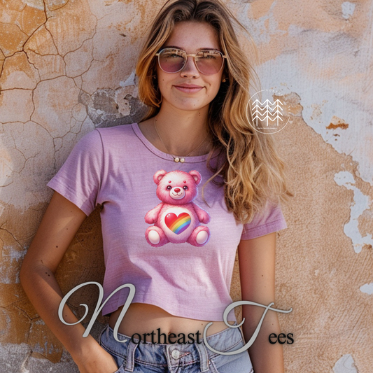 Retro Pink Teddy