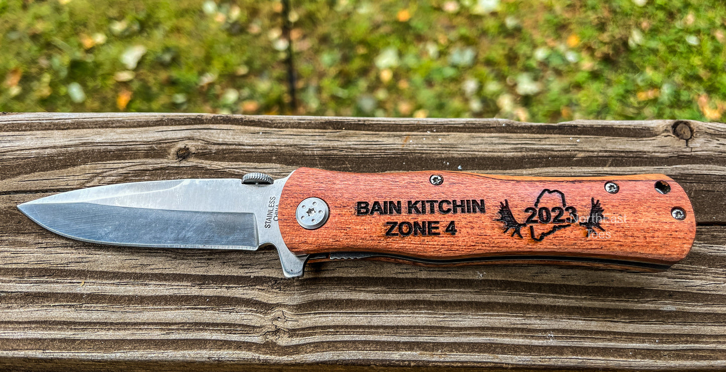 Engraved Knife